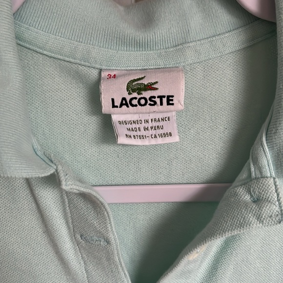 Lacoste Polo Tennis Dress Size 34 - Picture 4 of 10